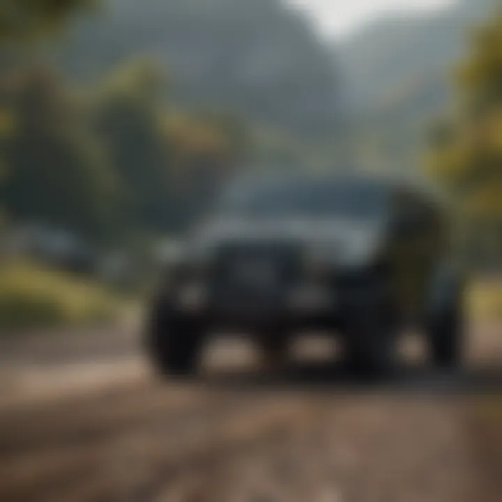 A scenic view of Hermitage, PA with Jeep vehicles