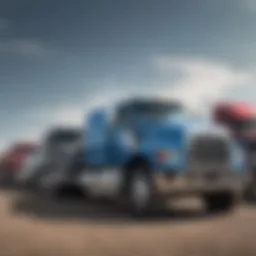 A selection of used trucks available in Minot showcasing different makes and models.