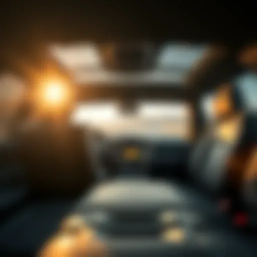 Interior view showcasing the spacious Mega Cab design