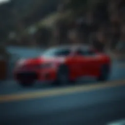 Dynamic performance of the new Trackhawk on a winding road