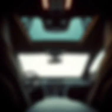 Interior view showcasing advanced technology and design