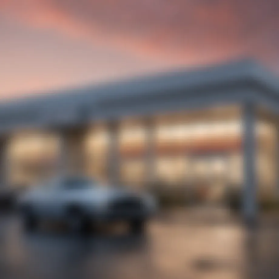 Exterior view of a Gaylord Dodge dealership