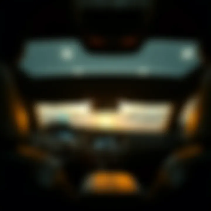 Stylish Interior of the Dodge Charger Interior view showcasing the stylish design of the Dodge Charger