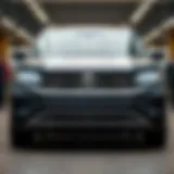 Volkswagen Atlas front view highlighting design