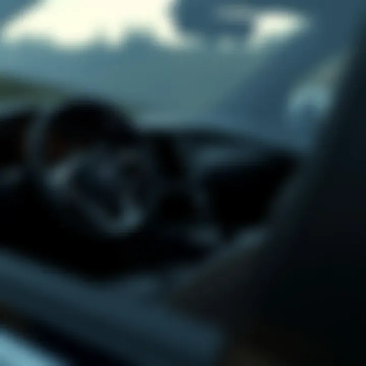 Luxurious Interior of a Volvo Interior view showcasing the luxurious design of a Volvo vehicle