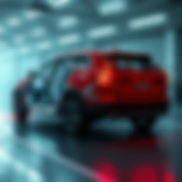 Innovative Safety Features of Volvo XC Safety features illustrated in Volvo XC vehicle