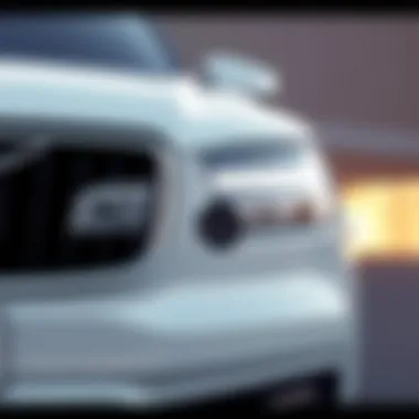 Sleek Exterior of Volvo XC Series Sleek exterior design of the Volvo XC series