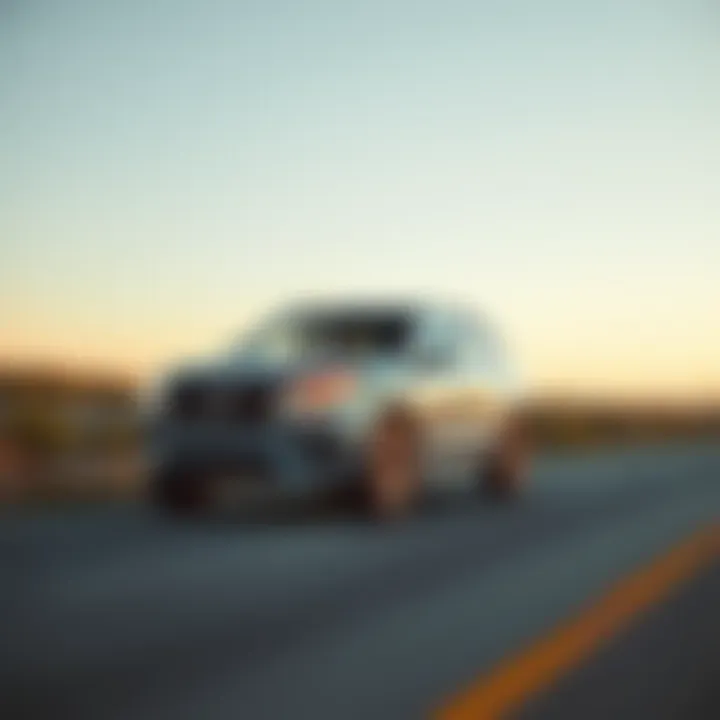 Volvo XC90 driving on scenic Texas roads