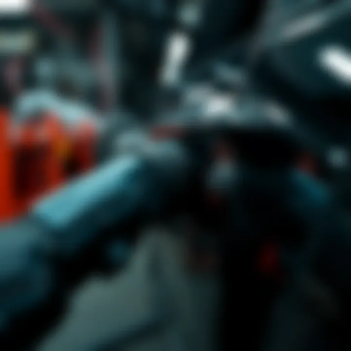 Safety precautions while working on automotive locks