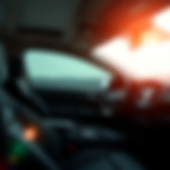 Interior view highlighting advanced safety features