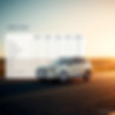 Comparison chart of Ford Escape safety ratings against competitors