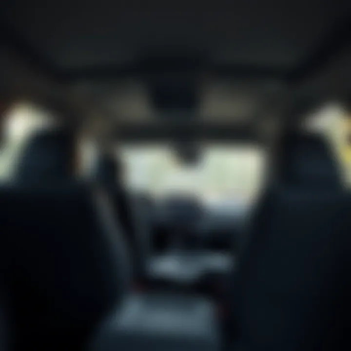 Interior layout of Subaru Forester highlighting spaciousness and comfort