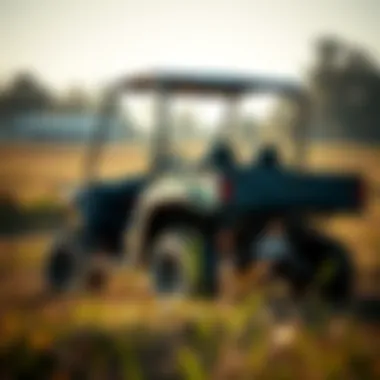 Gator ATV on the Farm Gator ATV in action on a farm