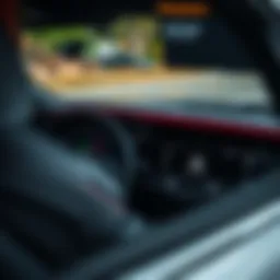 Interior view showcasing Honda Civic Sport dashboard with Apple CarPlay