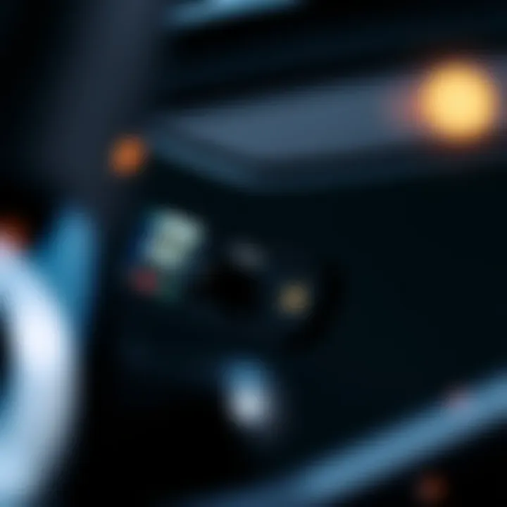 Interior features showcasing technology in the Honda CR-V 2017