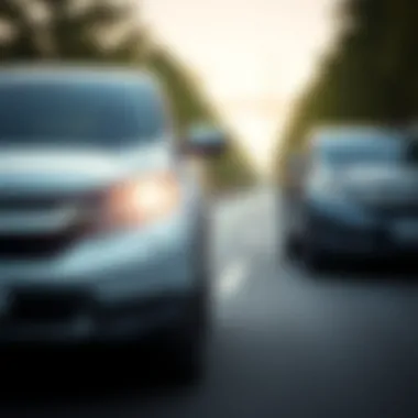 Comparison of Honda CR-V 2017 with a competitive model