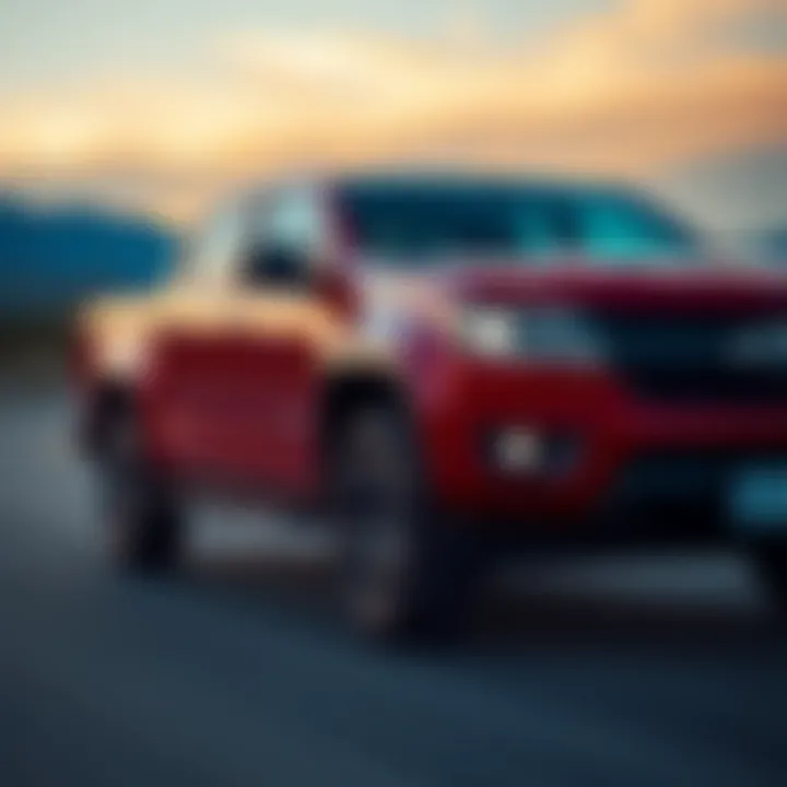 Exterior view showcasing the dynamic design of the Colorado Z71