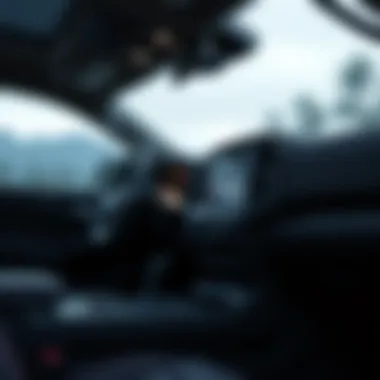 Interior showcasing advanced technology features of the Colorado Z71