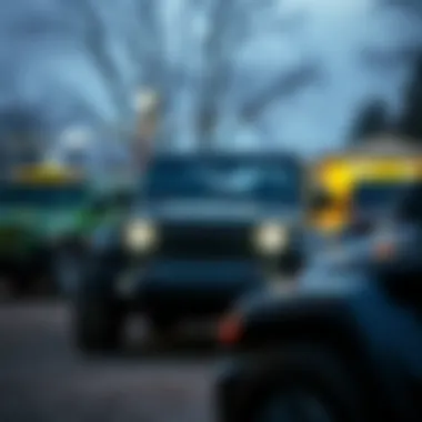 Community event promoting Jeep culture and camaraderie