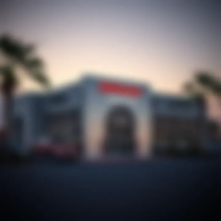 Exterior view of Johnson Dodge showcasing the dealership