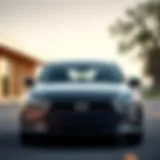 Sleek exterior design of the Mazda3 i Touring Hatchback