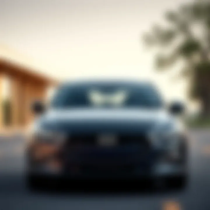 Sleek exterior design of the Mazda3 i Touring Hatchback