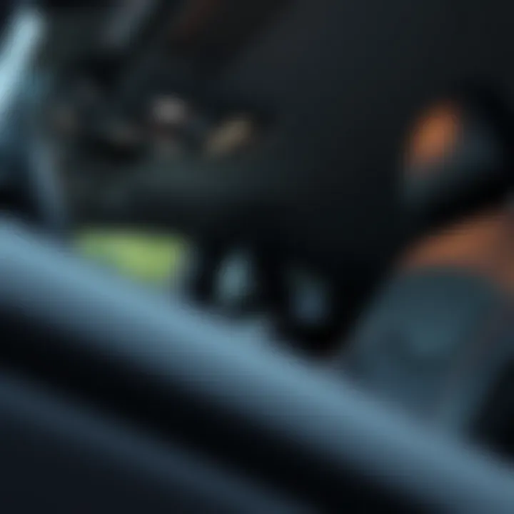 Interior showcasing modern features and comfort