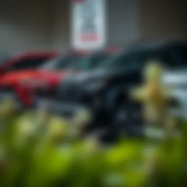 Comparative view of RAV4 Adventure next to competitors in the SUV segment