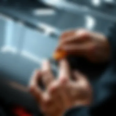 Applying Touch-Up Paint Effectively Demonstration of applying touch-up paint on a scuffed area