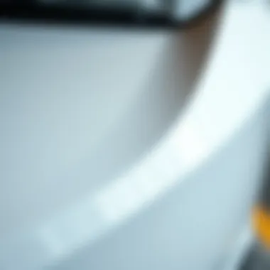 Identifying Paint Scuffs on Your Car Close-up view of a car paint scuff on a bumper