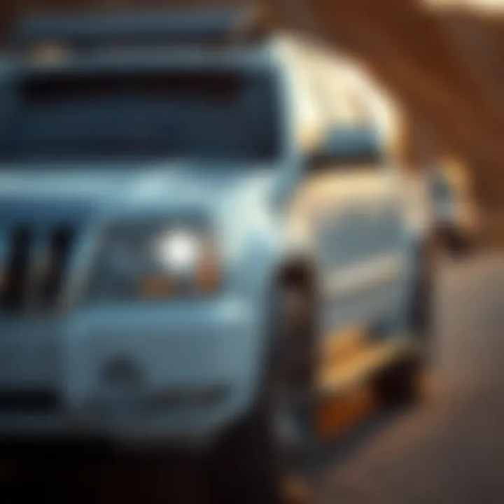 Performance features emphasizing the capability of the 2013 Sahara Unlimited