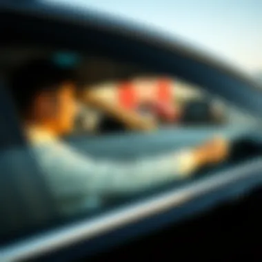 Sheehy Honda Test Drive Experience Customer enjoying a test drive of a Honda car