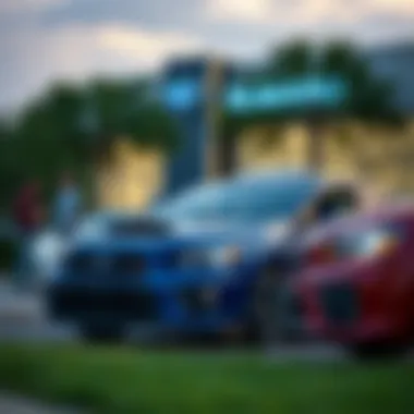 Community event sponsored by the Subaru dealership