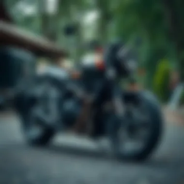 An artistic representation of the witchdoctor motorcycle concept