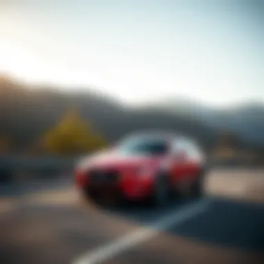 Mazda CX-3 on a scenic drive highlighting fuel efficiency