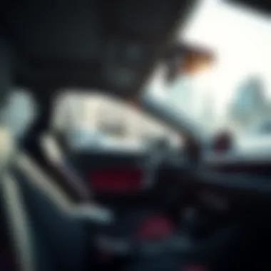 Interior view of Mazda CX-3 showcasing features