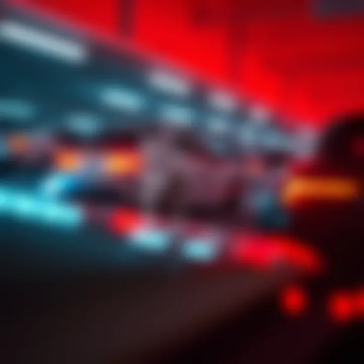 Visual representation of repayment schedules