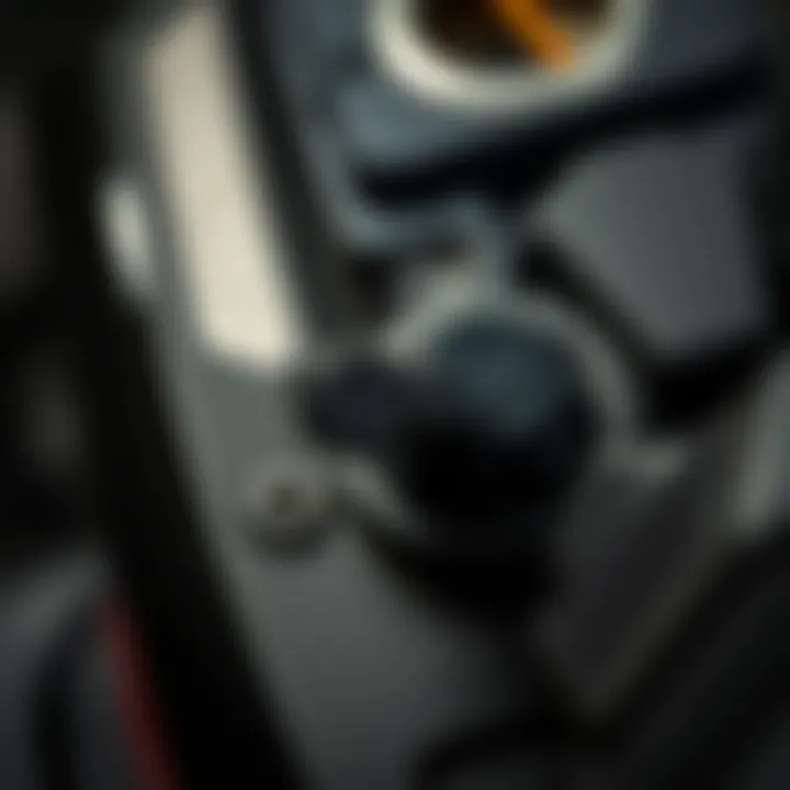 Essential tools for maintaining the fuel shut off knob Maintenance tools for Grizzly 660 fuel shut off system