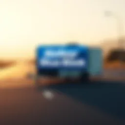 Kelley Blue Book logo with trailer illustration