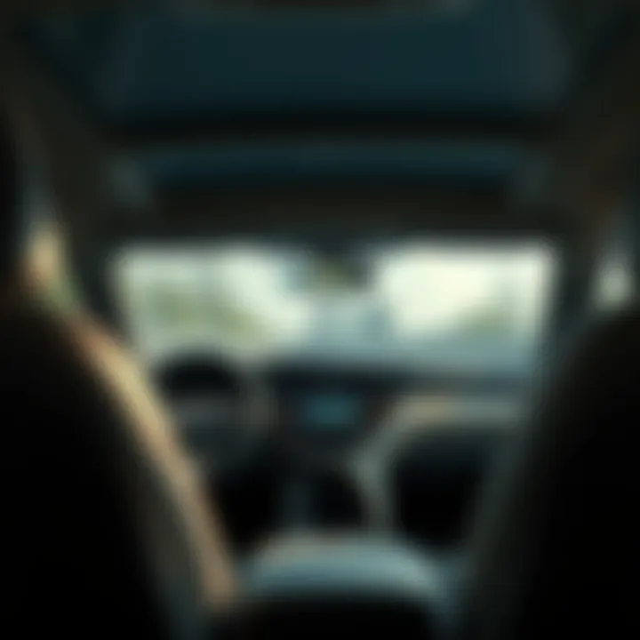 Interior features showcasing comfort and technology in the Camry