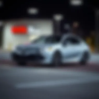 Toyota Camry safety features illustration