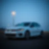 Exterior design of the Volkswagen GTI 2-Door showcasing its sporty silhouette