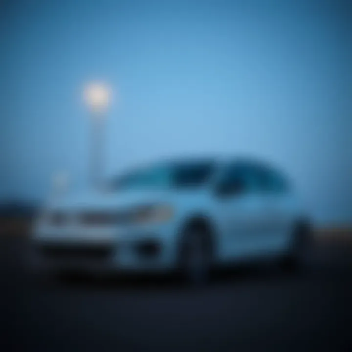 Exterior design of the Volkswagen GTI 2-Door showcasing its sporty silhouette