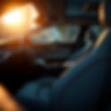 Interior showcasing advanced technology in the Volvo XE 60