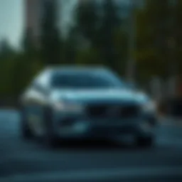 Sleek exterior design of the Volvo XE 60