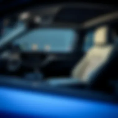 Interior view of the VW Atlas Cross Sport highlighting advanced technology and comfort