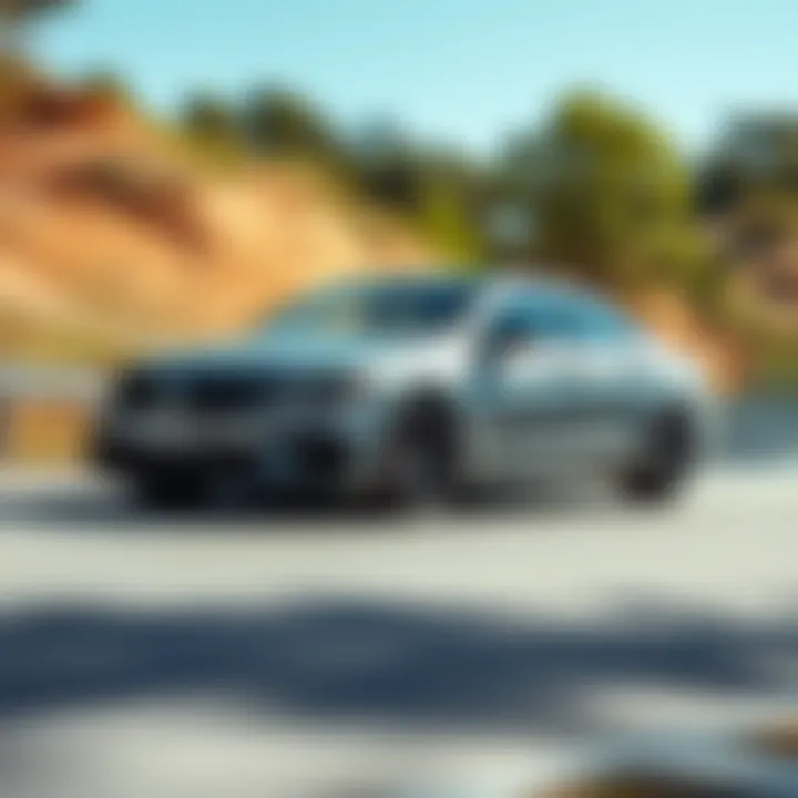 VW CC R-Line on the road demonstrating its handling and driving dynamics