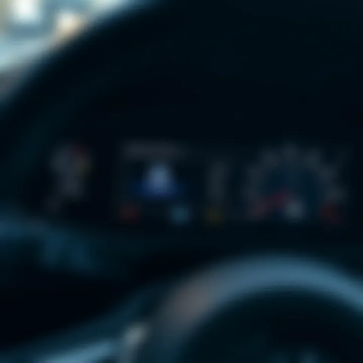 Performance dashboard displaying dynamic driving features of the VW CC R-Line