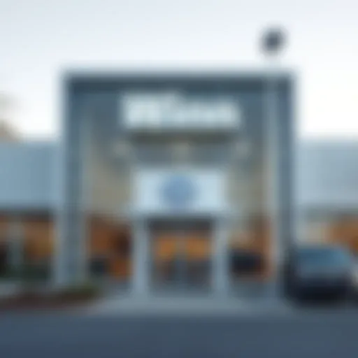 Winn VW of Newark - A Welcoming Entrance Exterior view of Winn VW dealership showcasing the entrance